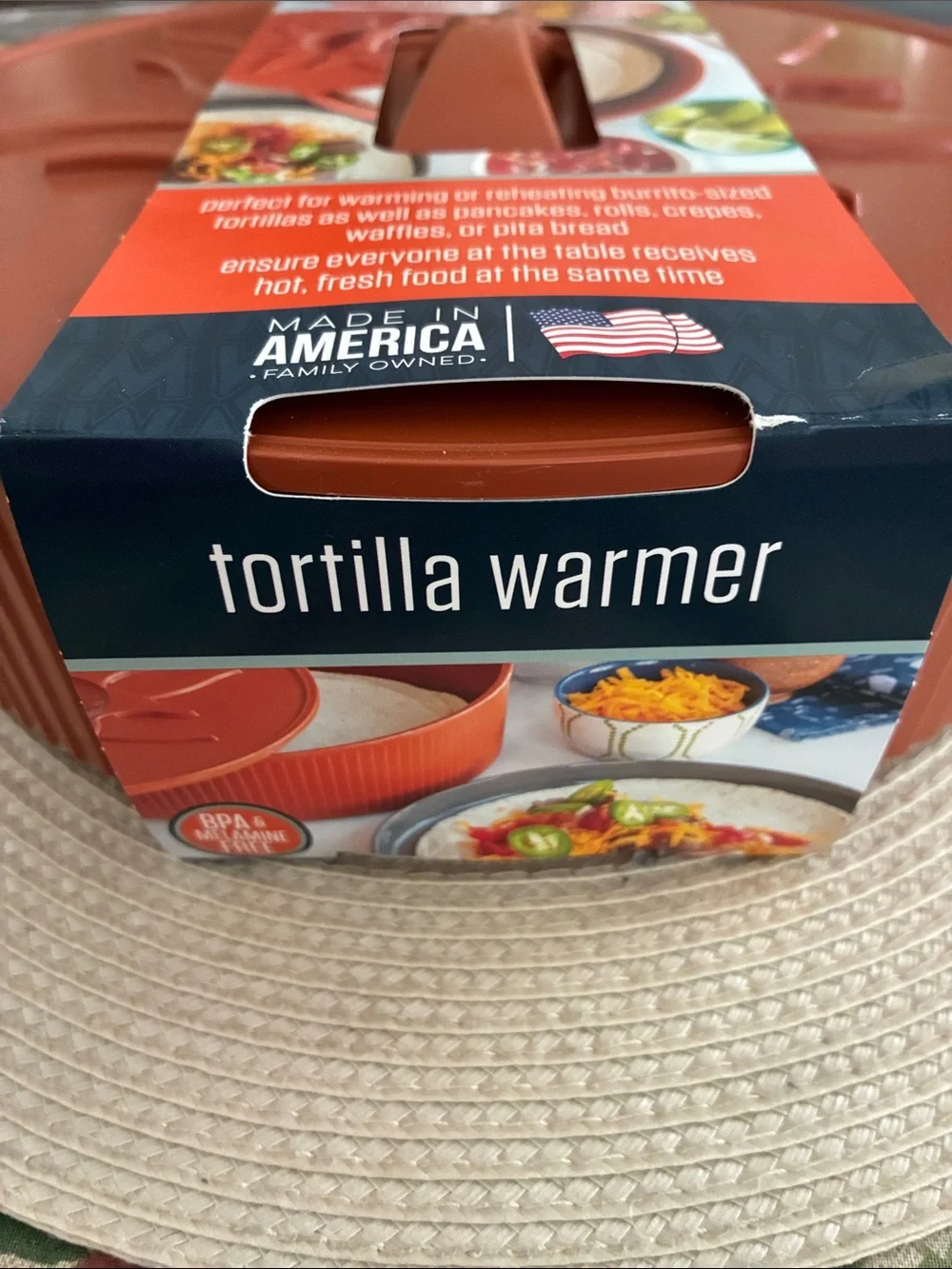 Nordic Ware Microware Tortilla Warmer in Terracotta